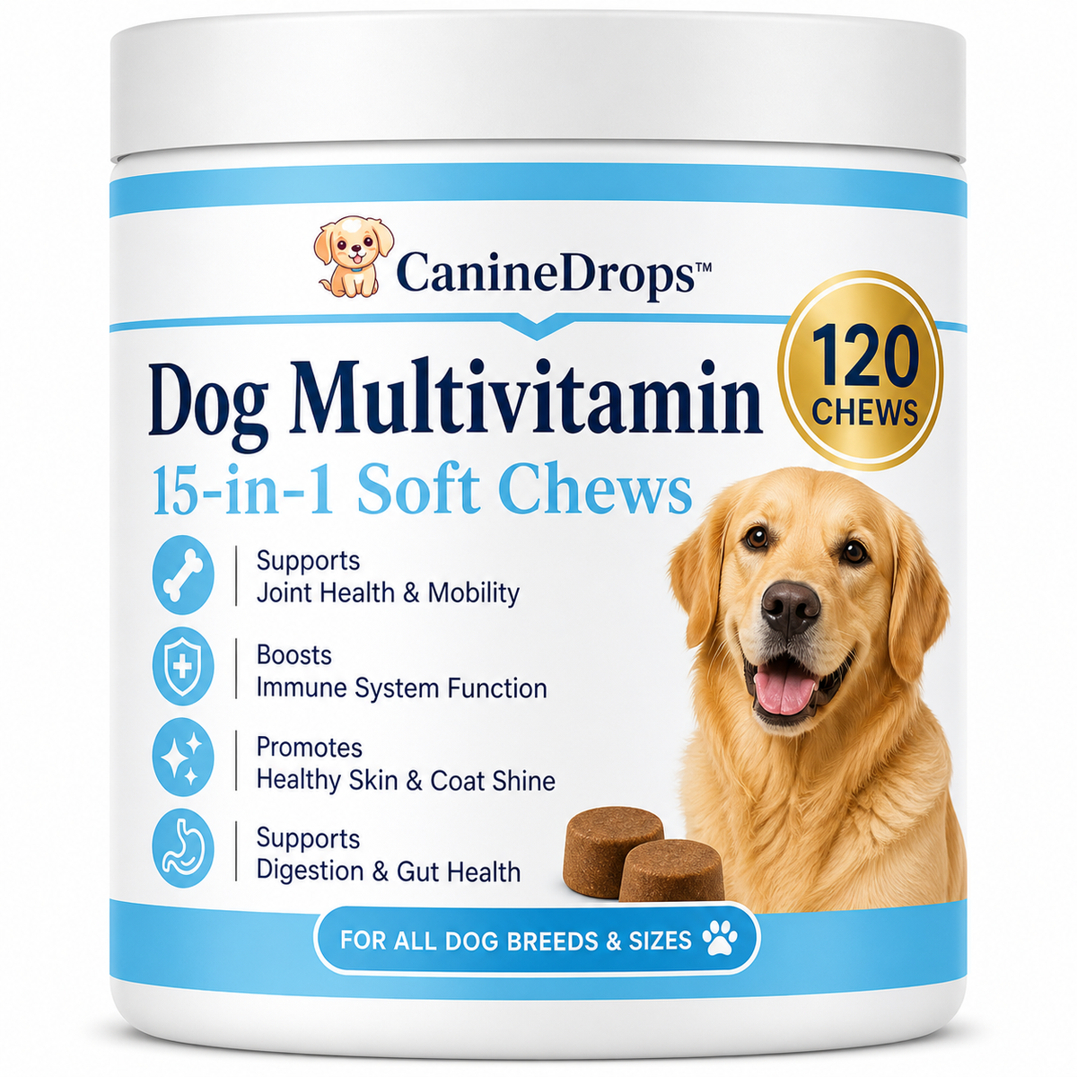 Bouchées Multivitamines 15-en-1