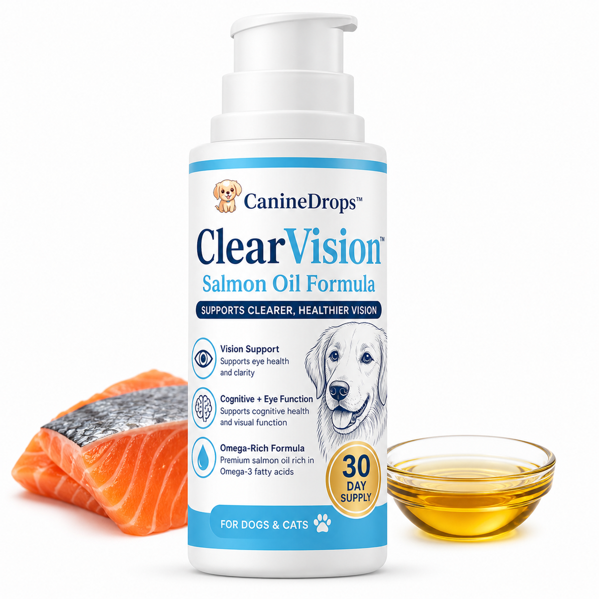 ClearVision™ Huile de saumon