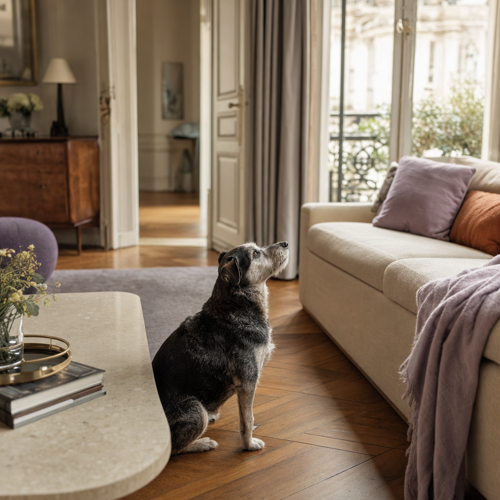 3 changements discrets qui apparaissent souvent avant qu'on remarque le regard voilé d'un chien