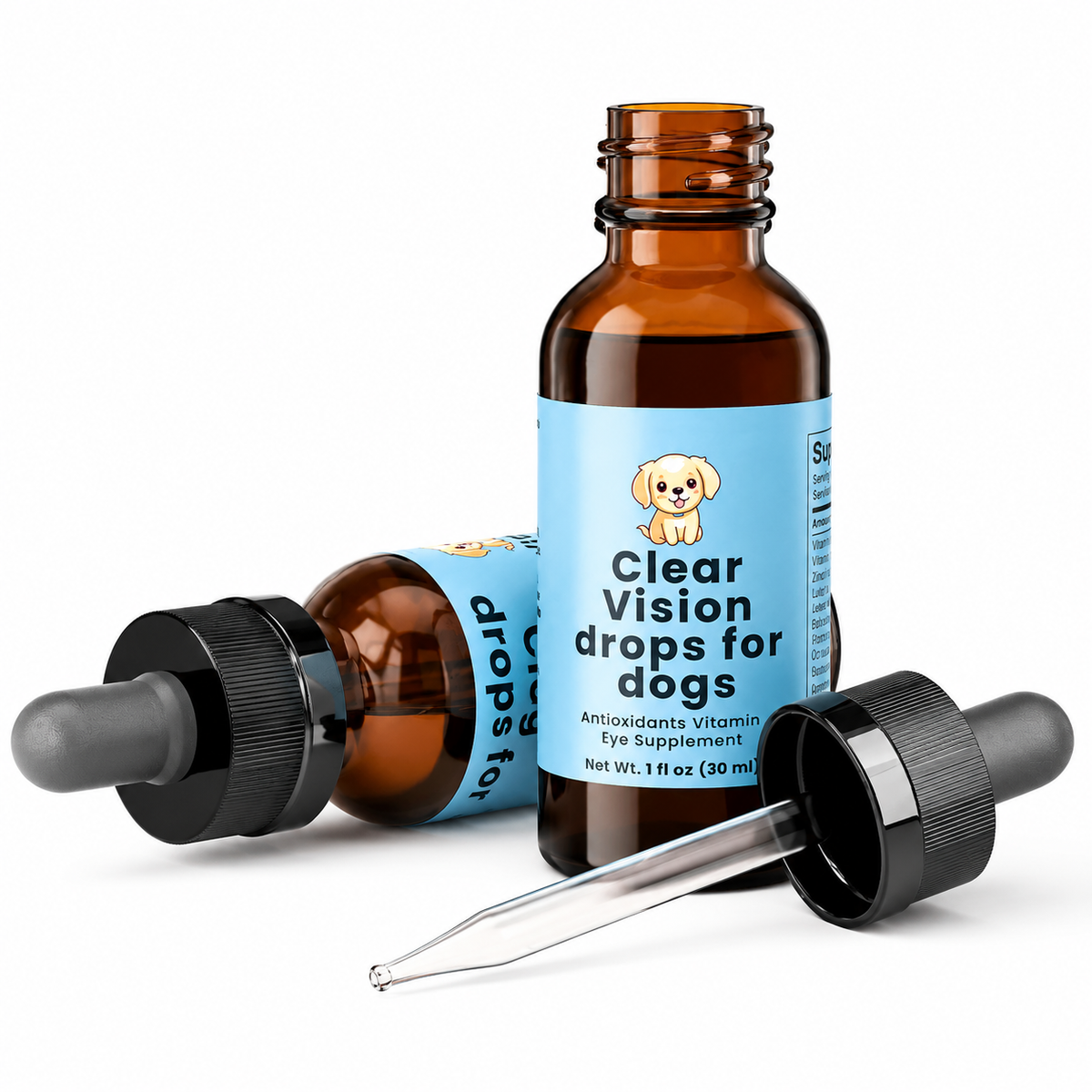 ClearVision™ gouttes alimentaires pour chiens